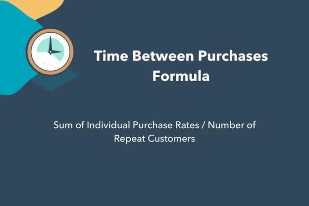 key customer retention metrics: Time between purchases